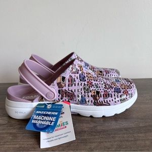 Bobs for Skechers Foamies Pup Life Lavender Women's Clog Size 8